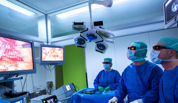 Eine 3D-Laparaskopische Operation im KRH Klinikum Siloah