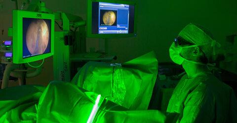 Eine Greenlight Operation im KRH Klinikum Siloah